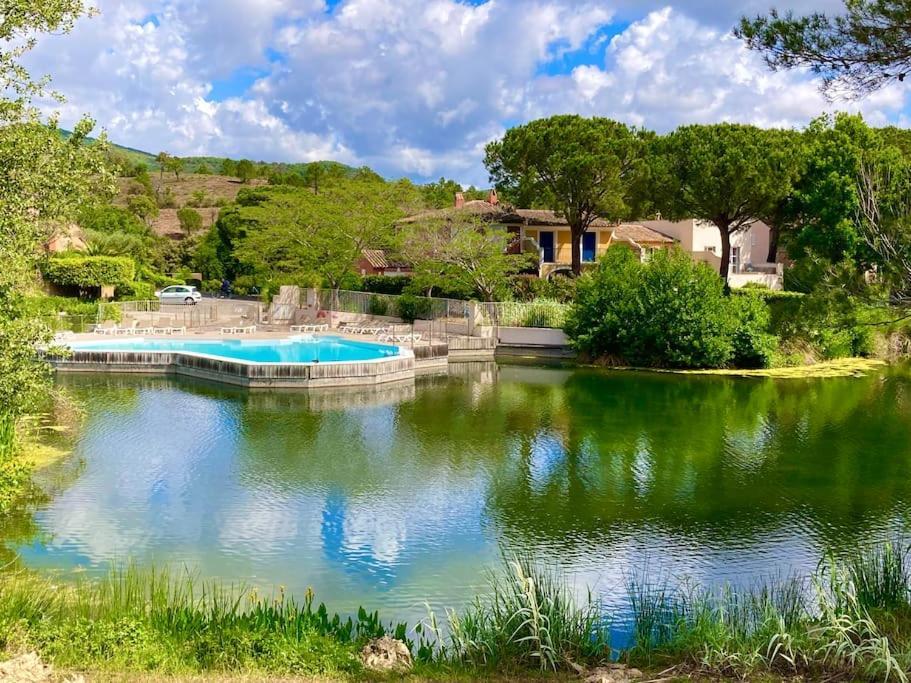 Les Restanques Cabriere 3123 Vue Mer 3 Chambres Grimaud Eksteriør bilde