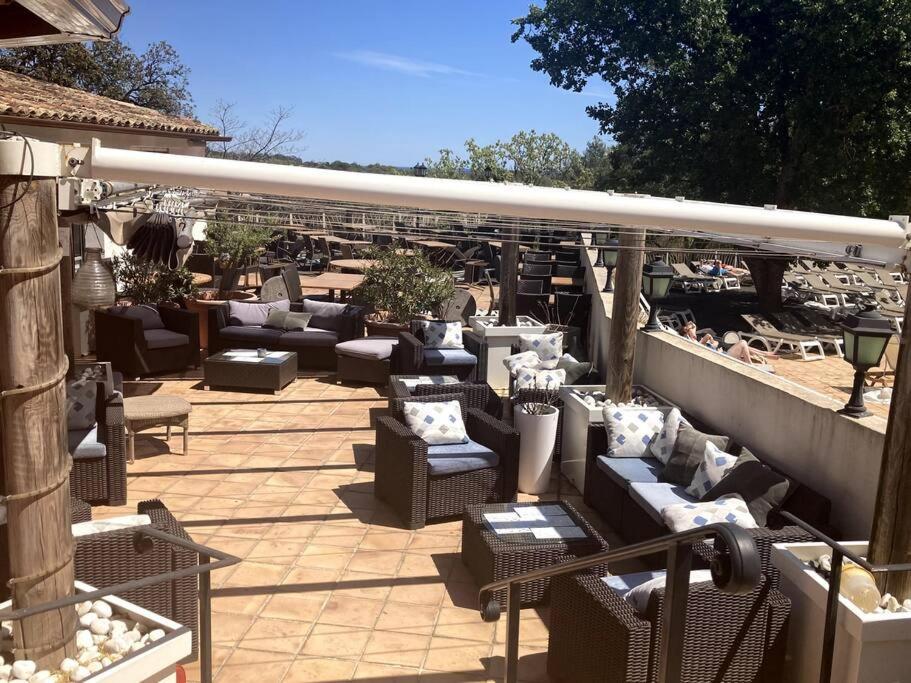 Les Restanques Cabriere 3123 Vue Mer 3 Chambres Grimaud Eksteriør bilde