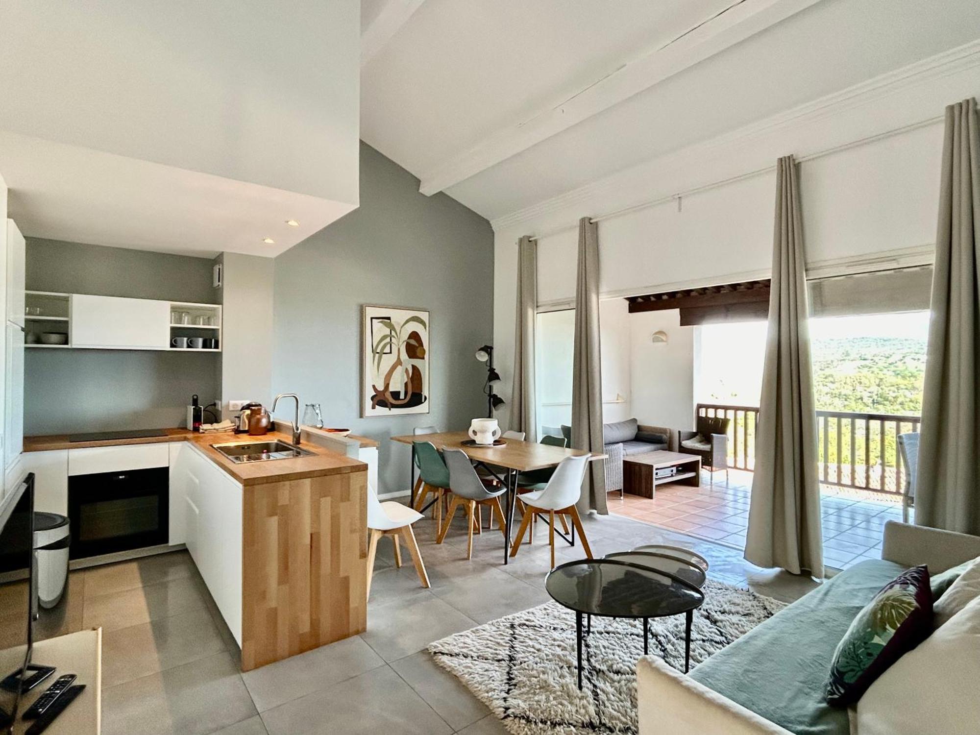 Les Restanques Cabriere 3123 Vue Mer 3 Chambres Grimaud Eksteriør bilde