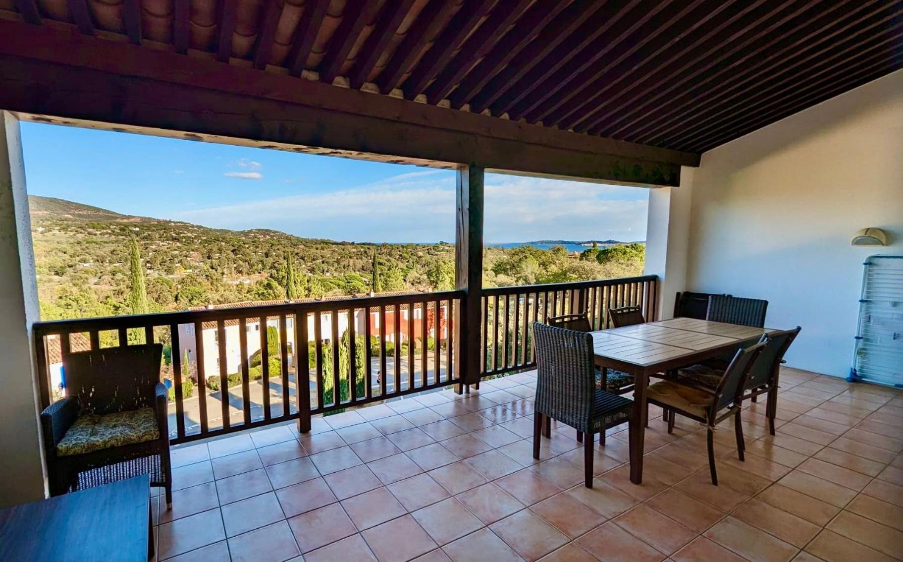 Les Restanques Cabriere 3123 Vue Mer 3 Chambres Grimaud Eksteriør bilde