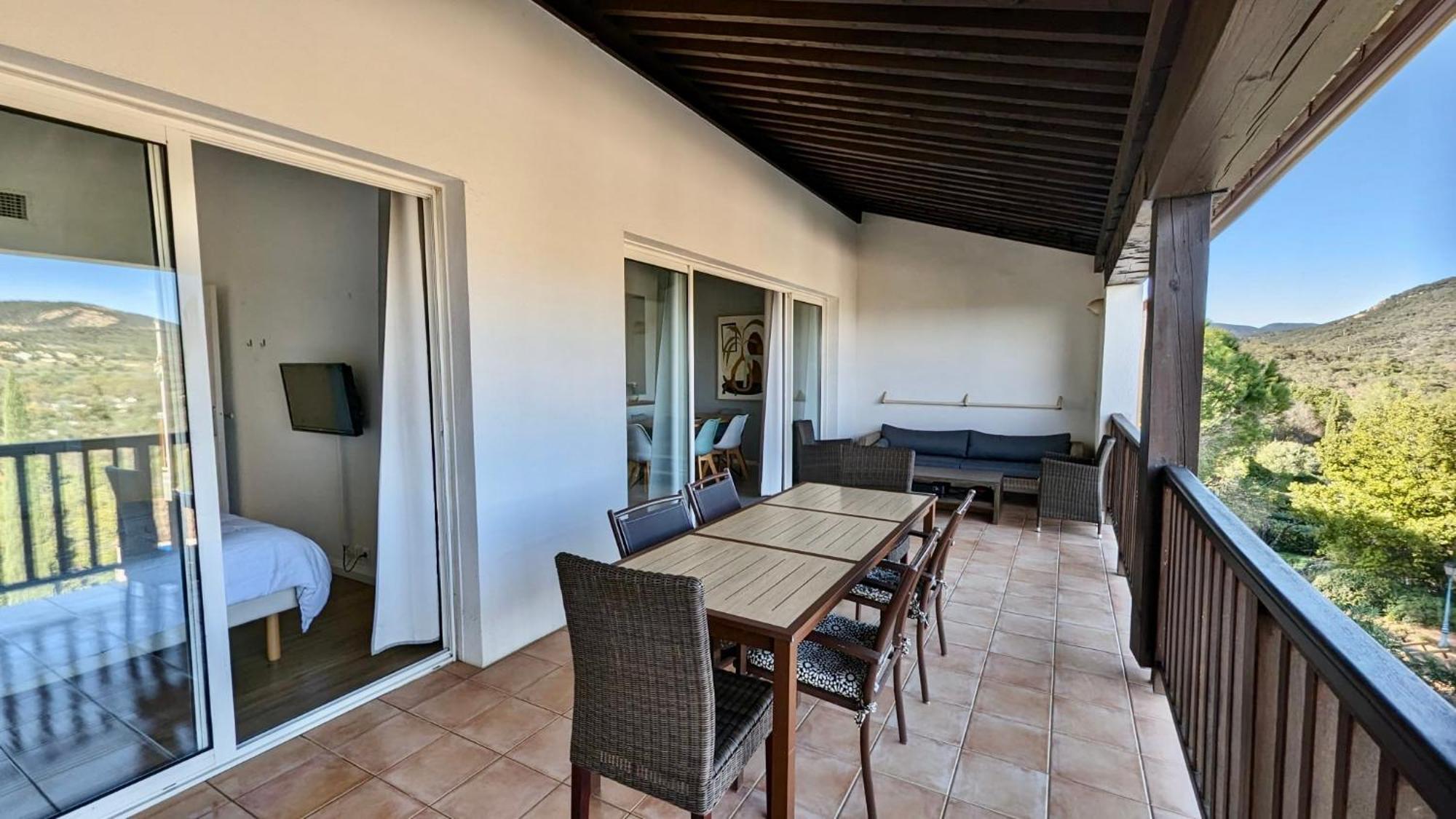 Les Restanques Cabriere 3123 Vue Mer 3 Chambres Grimaud Eksteriør bilde